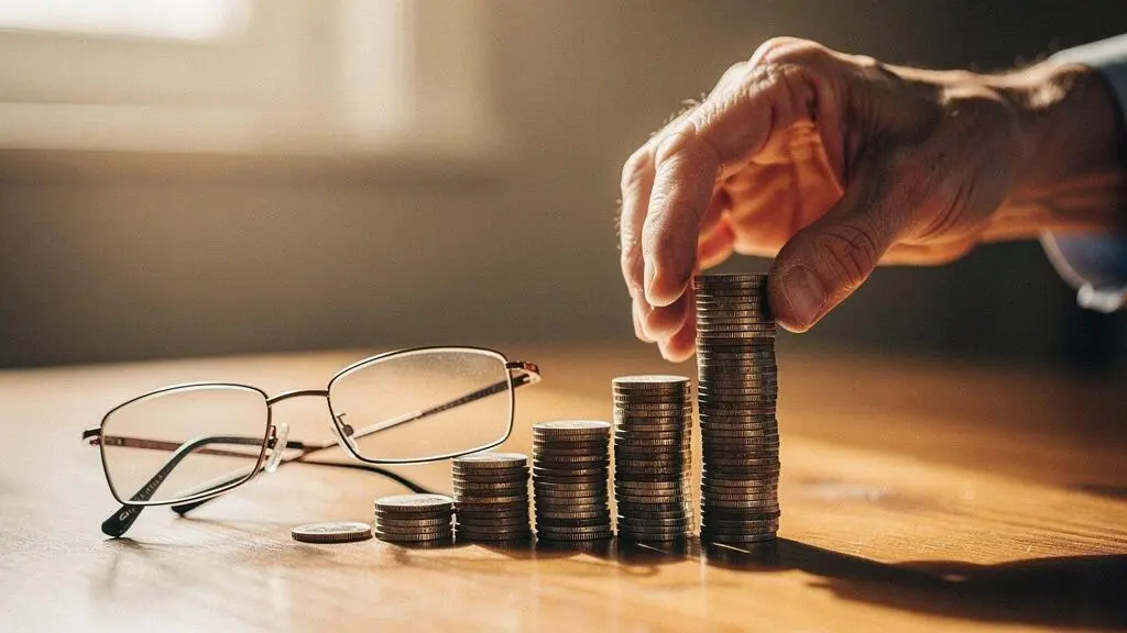 Illustration éditoriale symbolisant la hausse de la prime d'une mutuelle senior après 60 ans